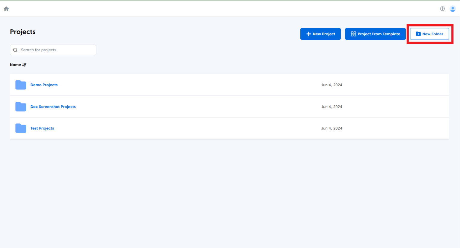 Coreo Place Organising your Projects in the Coreo Admin Area - Knowledgebase